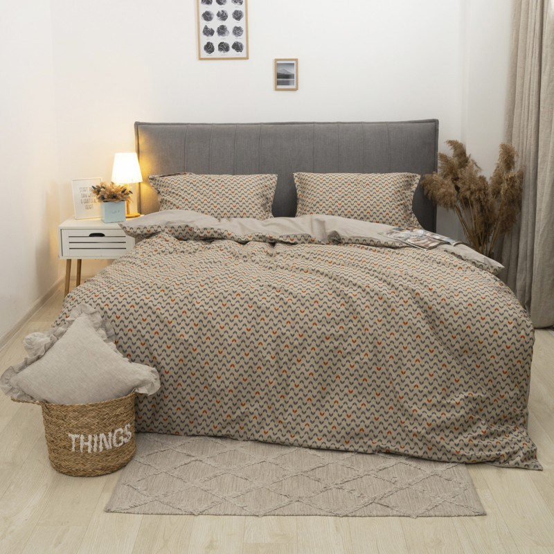 Комплект постільної білизни Tiare Євро Сатин Люкс 153