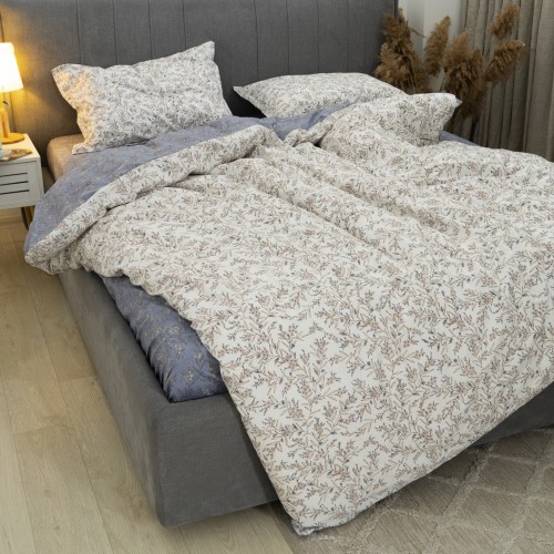 Комплект постільної білизни Tiare Євро Сатин Люкс 154