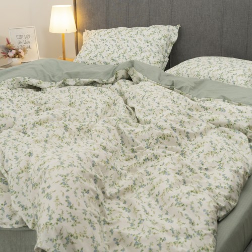 Комплект постільної білизни Tiare Євро Сатин Люкс 155