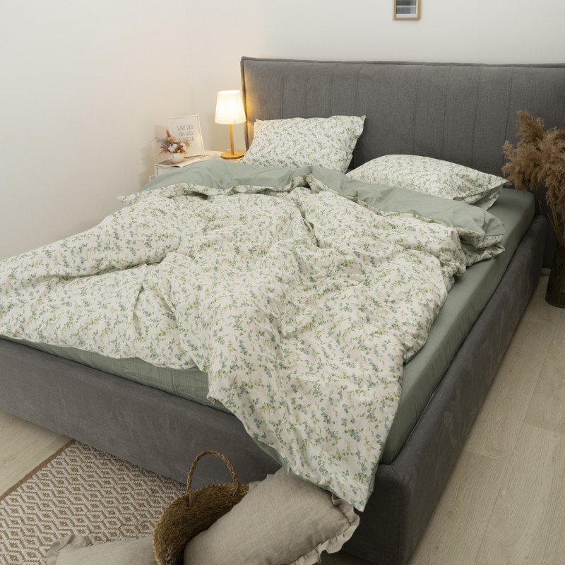 Комплект постільної білизни Tiare Євро Сатин Люкс 155