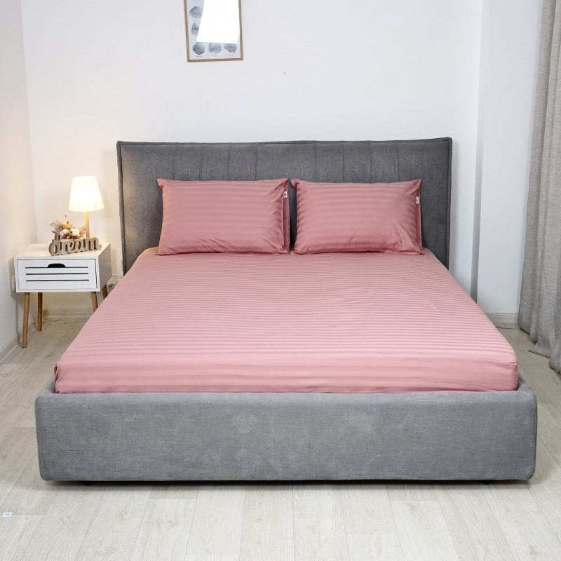 Комплект постільної білизни Tiare Полуторний Сатин Stripe 66