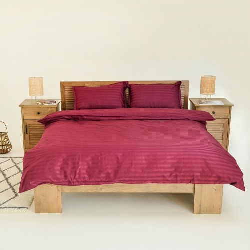 Комплект постільної білизни Tiare Полуторний Сатин Stripe 79