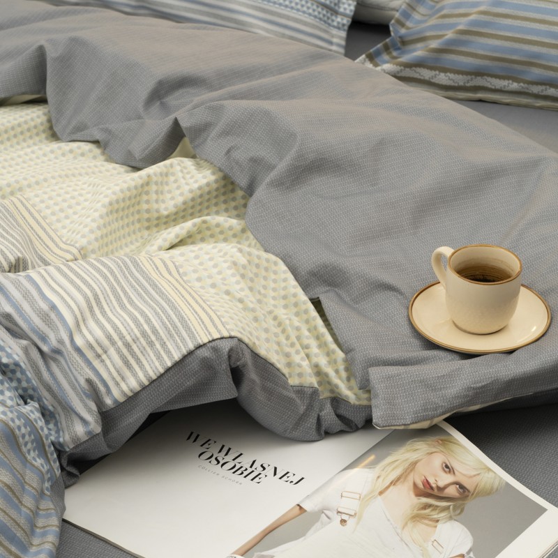 Комплект постільної білизни Tiare Сімейний Сатин Deluxe L-002