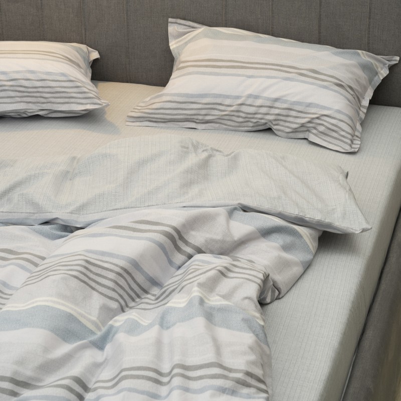 Комплект постільної білизни Tiare Сімейний Сатин Deluxe L-006