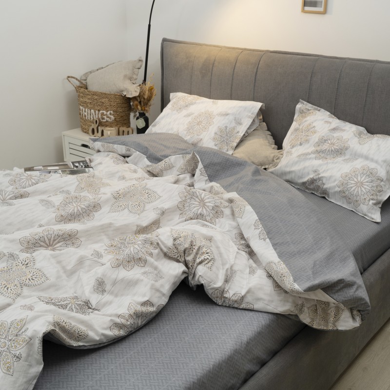 Комплект постільної білизни Tiare Сімейний Сатин Deluxe L-010