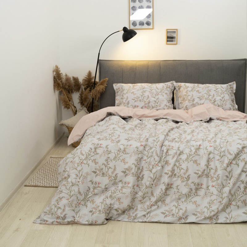 Комплект постільної білизни Tiare Сімейний Сатин Deluxe L-012