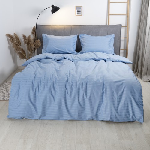 Комплект постільної білизни Tiare Сімейний Сатин Stripe 88