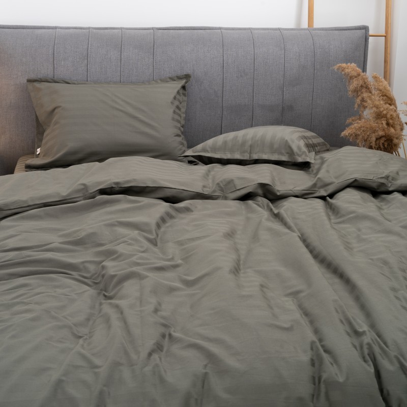 Комплект постільної білизни Tiare Сімейний Сатин Stripe 94