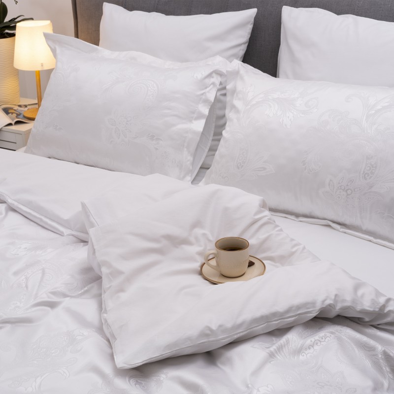 Комплект постільної білизни Tiare Сімейний Сатин Жакард 1715