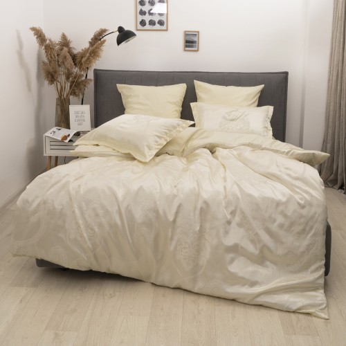 Комплект постільної білизни Tiare Сімейний Сатин Жакард 1747