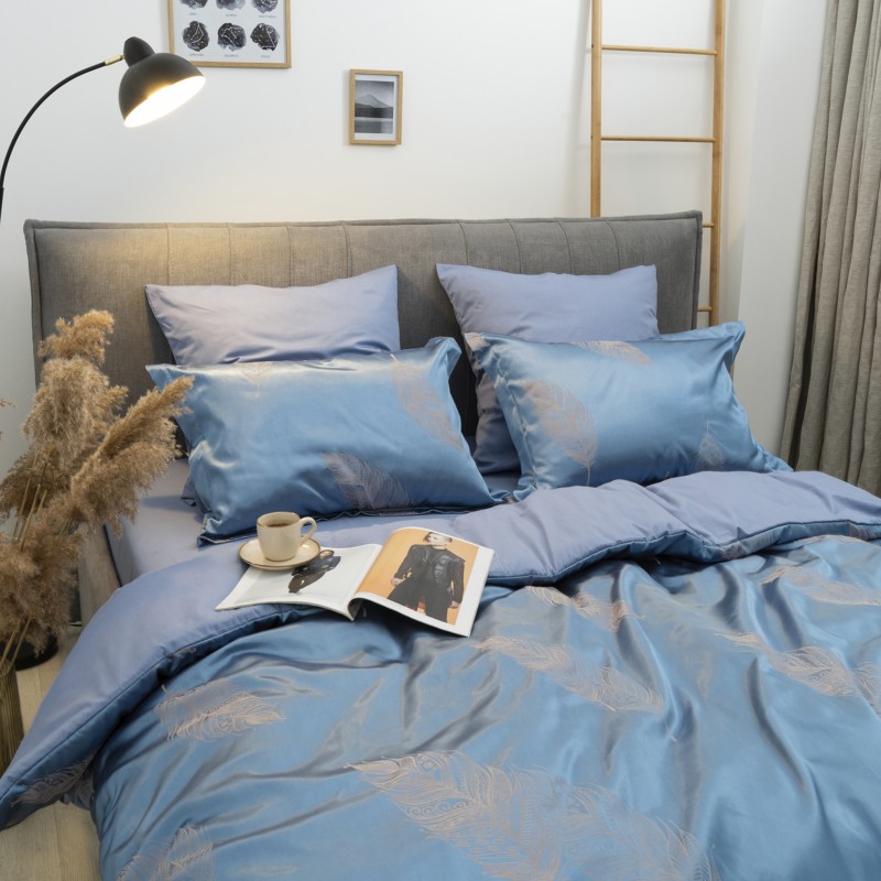 Комплект постільної білизни Tiare Сімейний Сатин Жакард 2101