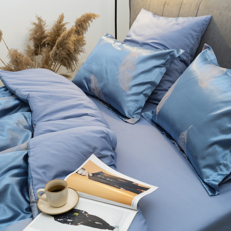 Комплект постільної білизни Tiare Сімейний Сатин Жакард 2101