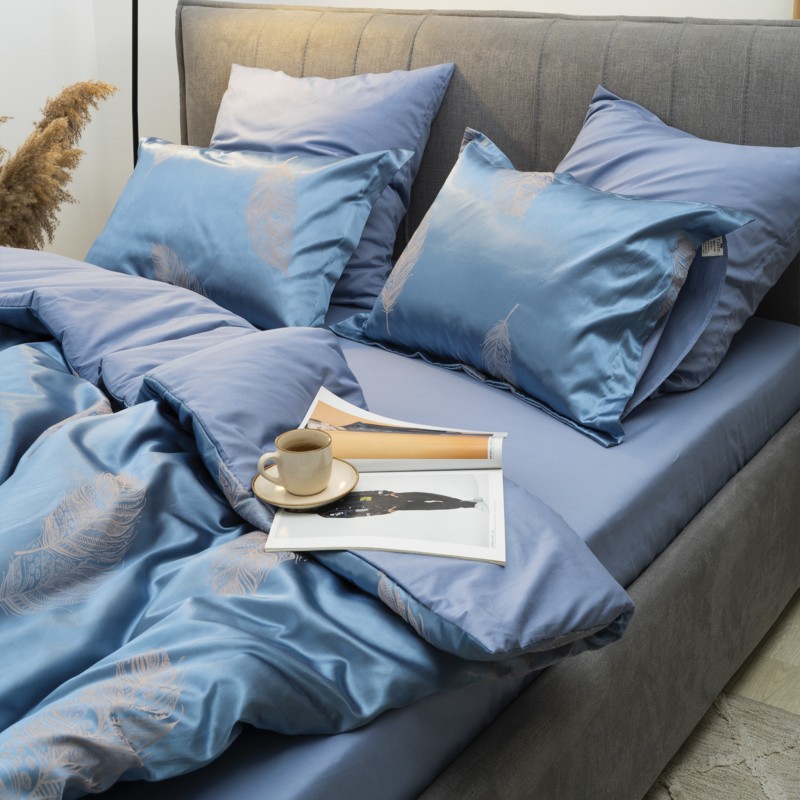 Комплект постільної білизни Tiare Сімейний Сатин Жакард 2101