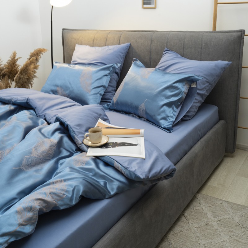 Комплект постільної білизни Tiare Сімейний Сатин Жакард 2101