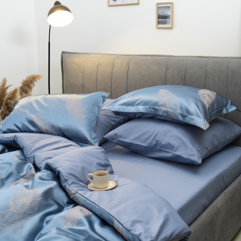 Комплект постільної білизни Tiare Сімейний Сатин Жакард 2101