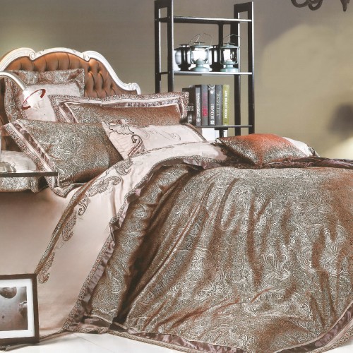 Комплект постільної білизни Tiare Сімейний Сатин Жакард 2424
