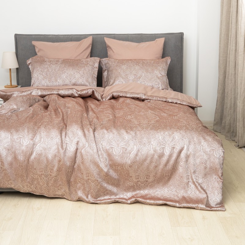 Комплект постільної білизни Tiare Сімейний Сатин Жакард 2424