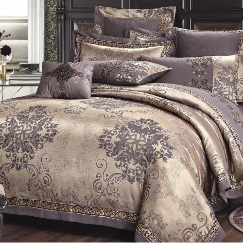 Комплект постільної білизни Tiare Сімейний Сатин Жакард 2426