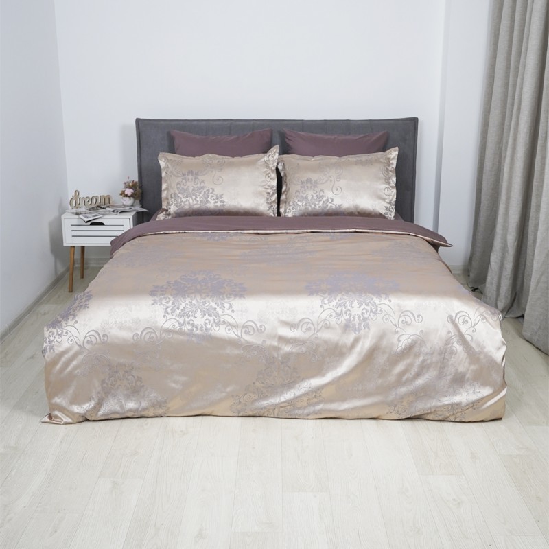 Комплект постільної білизни Tiare Сімейний Сатин Жакард 2426