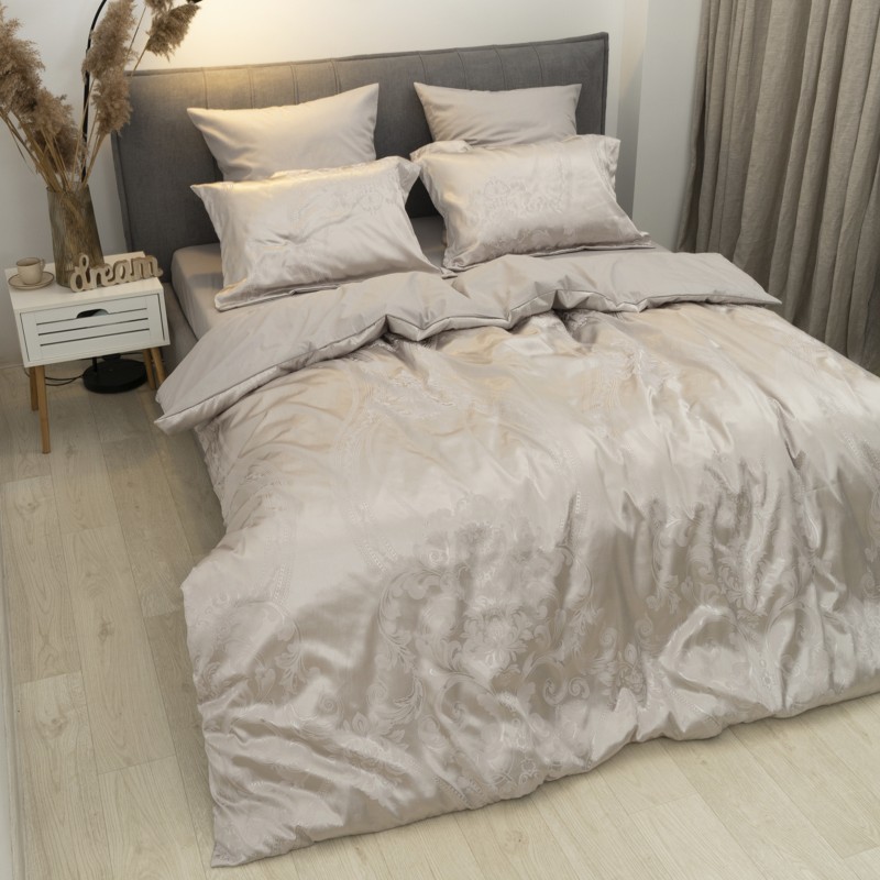 Комплект постільної білизни Tiare Сімейний Сатин Жакард 2435