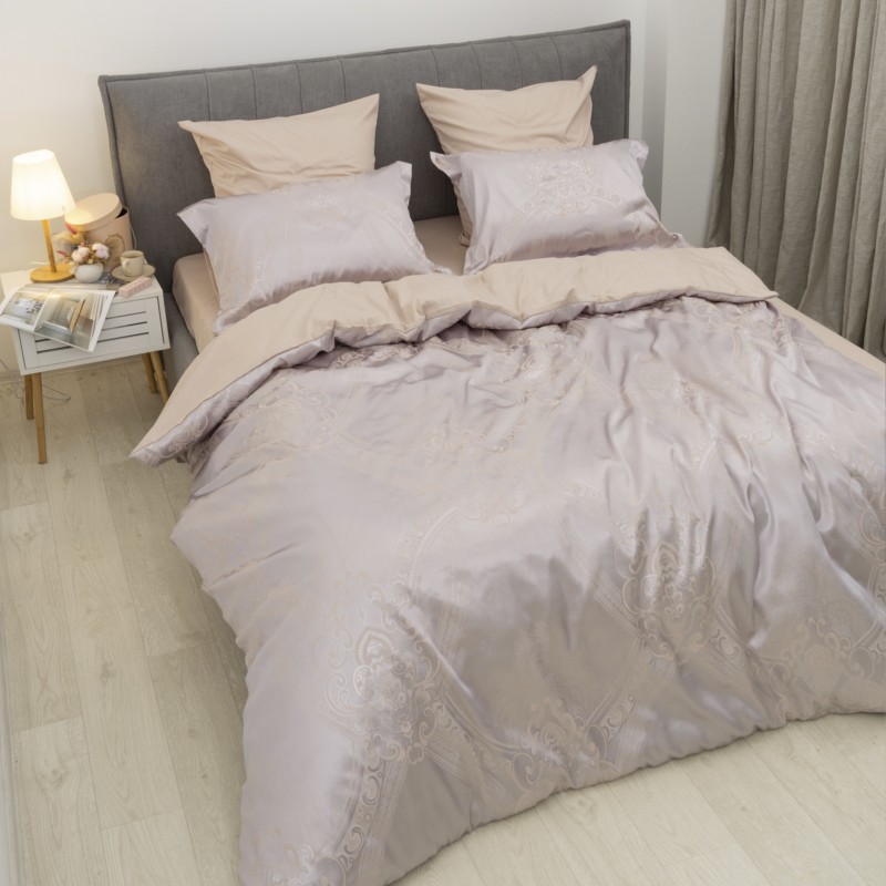 Комплект постільної білизни Tiare Сімейний Сатин Жакард 2436