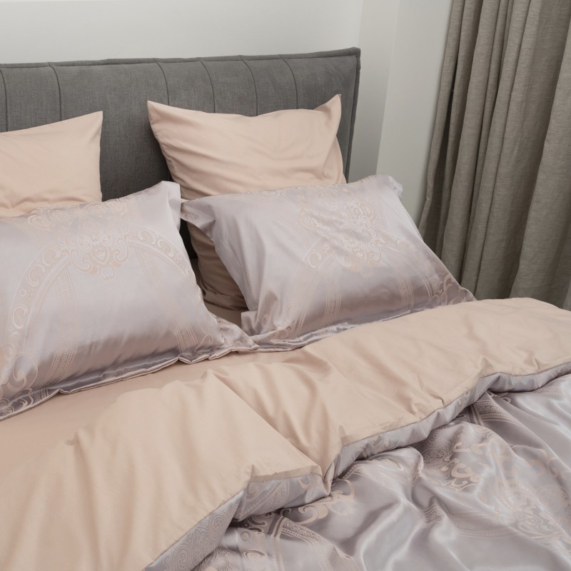 Комплект постільної білизни Tiare Сімейний Сатин Жакард 2436