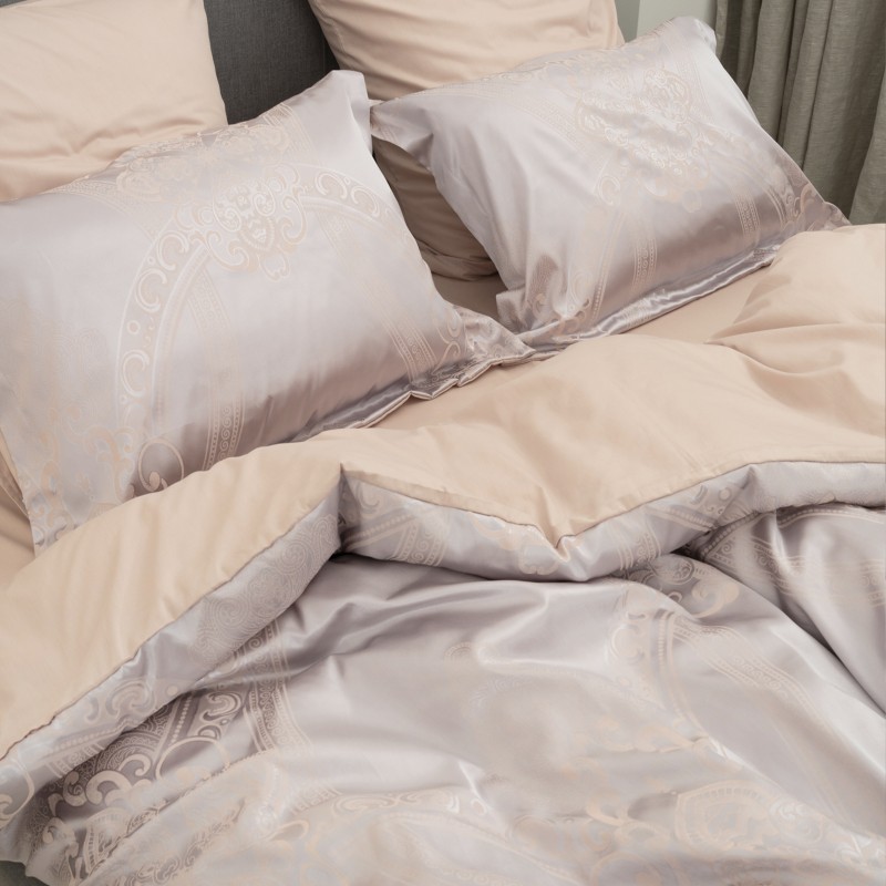 Комплект постільної білизни Tiare Сімейний Сатин Жакард 2436