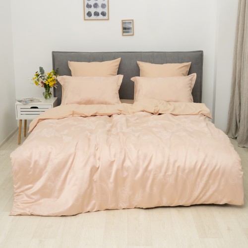 Комплект постільної білизни Tiare Сімейний Сатин Жакард 2539