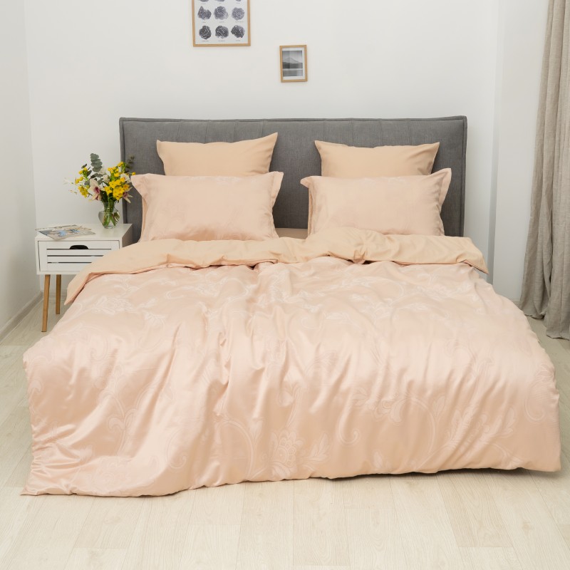 Комплект постільної білизни Tiare Сімейний Сатин Жакард 2539