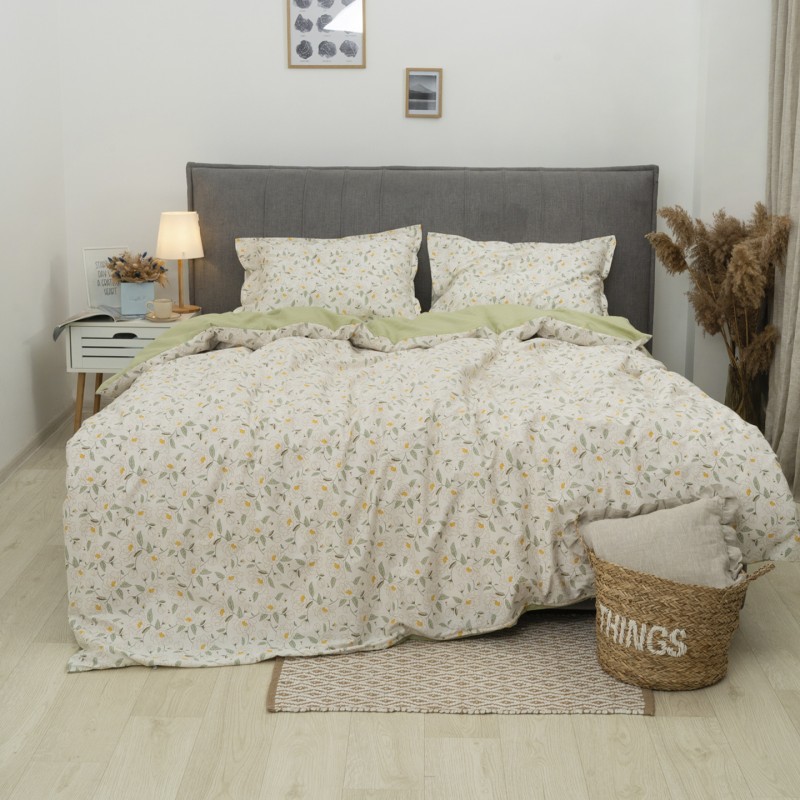 Комплект постільної білизни Tiare Сімейний Сатин Люкс 142