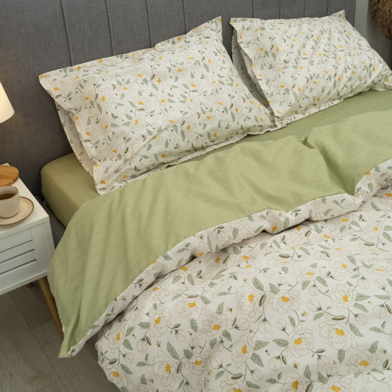 Комплект постільної білизни Tiare Сімейний Сатин Люкс 142