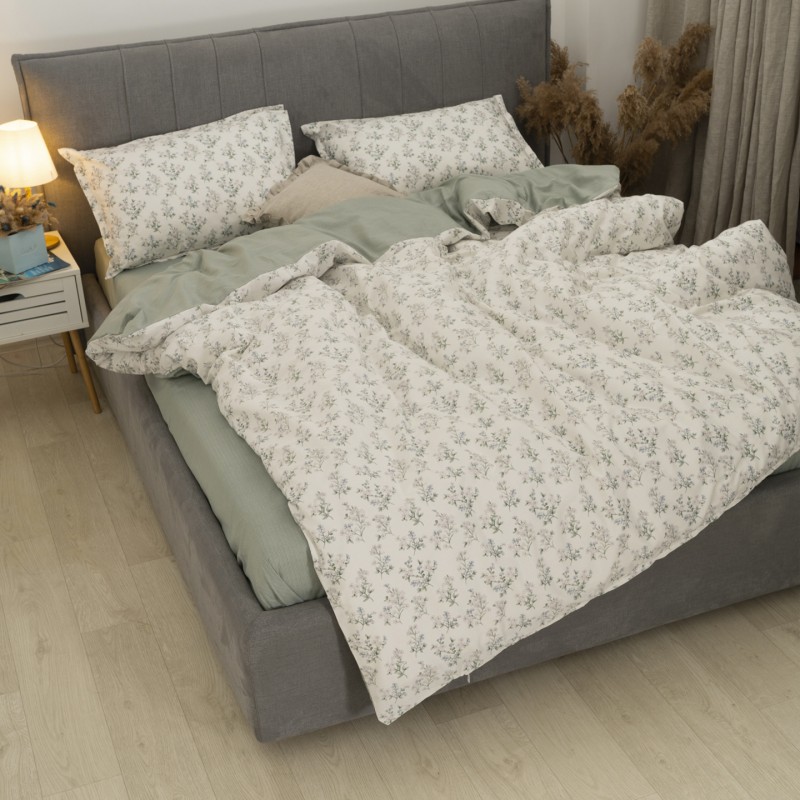 Комплект постільної білизни Tiare Сімейний Сатин Люкс 149