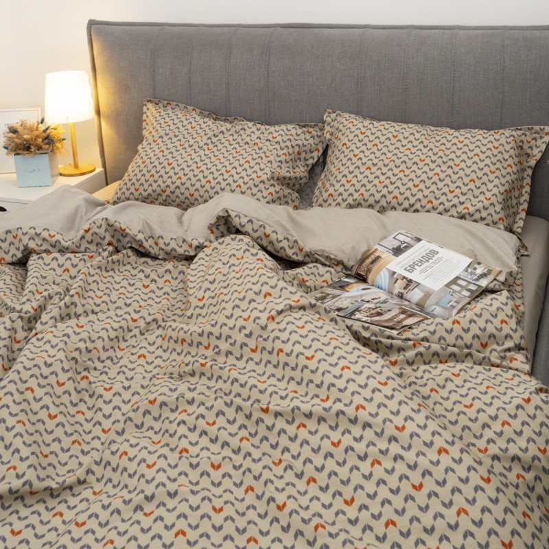 Комплект постільної білизни Tiare Сімейний Сатин Люкс 153