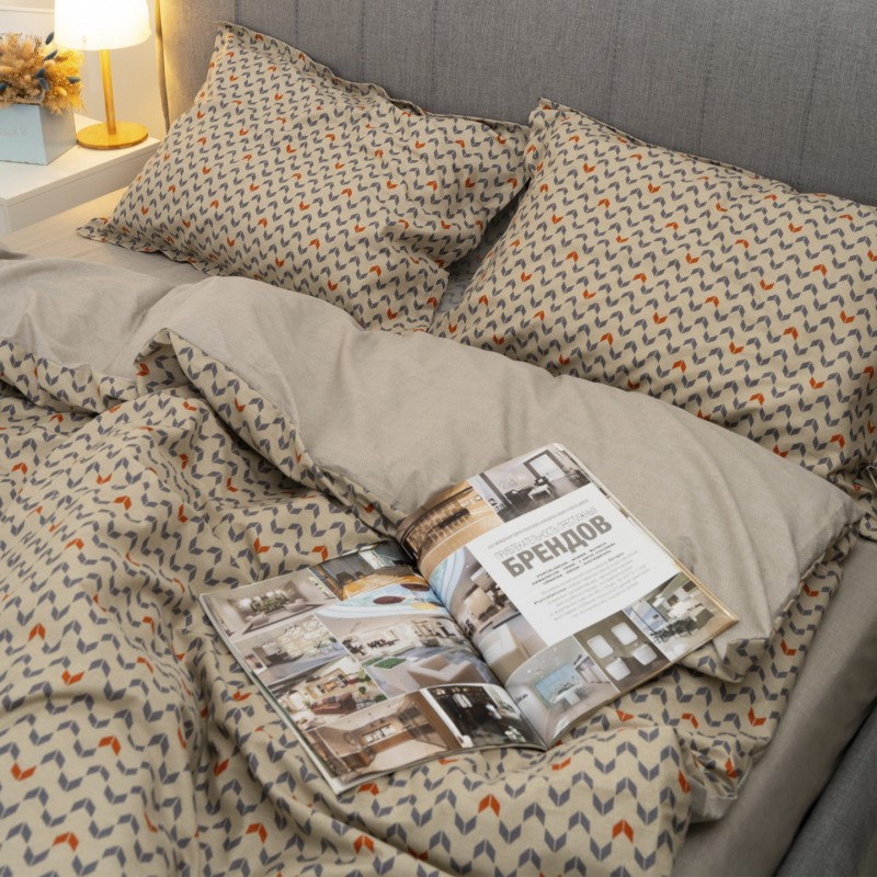 Комплект постільної білизни Tiare Сімейний Сатин Люкс 153