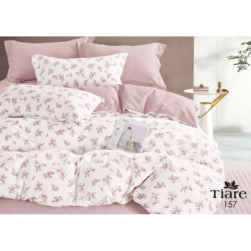 Комплект постільної білизни Tiare Сімейний Сатин Люкс 157