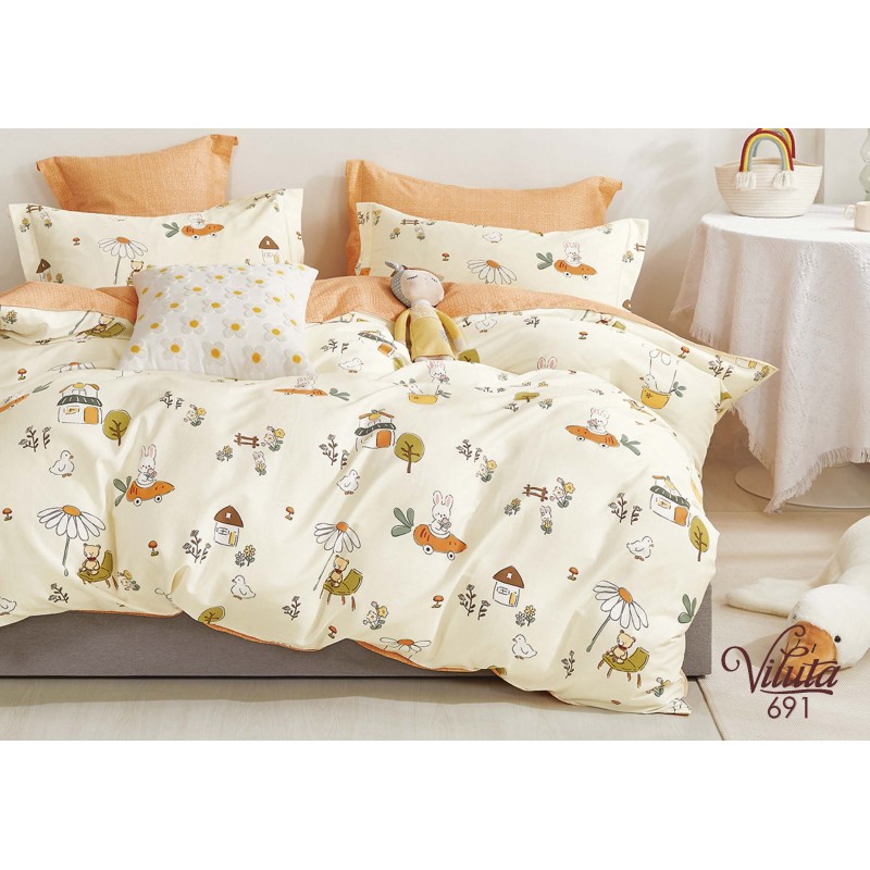 Комплект постільної білизни Viluta Дитячий Сатин Твил 691