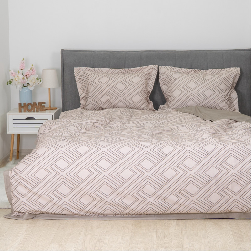 Комплект постільної білизни Viluta Двоспальний Brushed Warm Cotton W-22