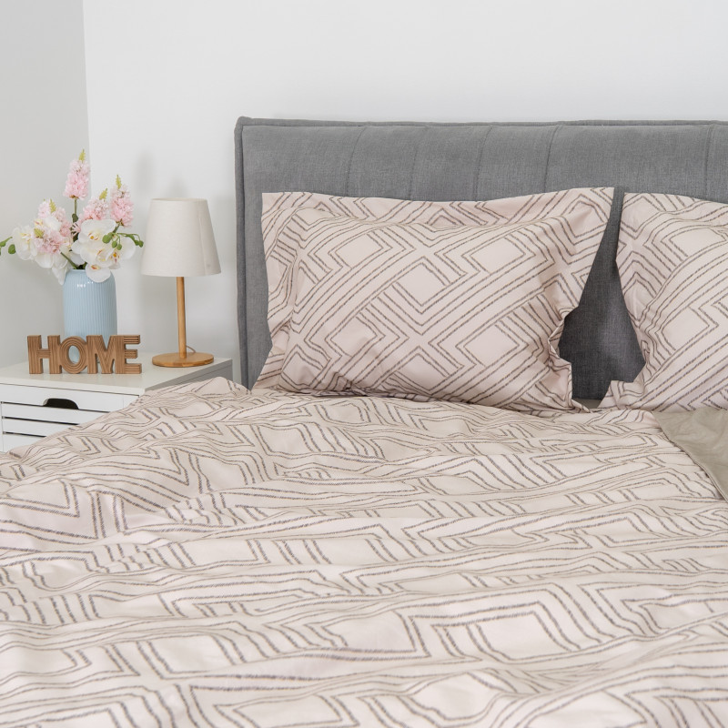 Комплект постільної білизни Viluta Двоспальний Brushed Warm Cotton W-22