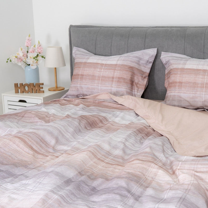 Комплект постільної білизни Viluta Двоспальний Brushed Warm Cotton W-25