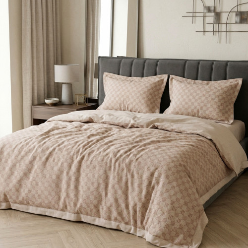 Комплект постільної білизни Viluta Двоспальний Brushed Warm Cotton W-29