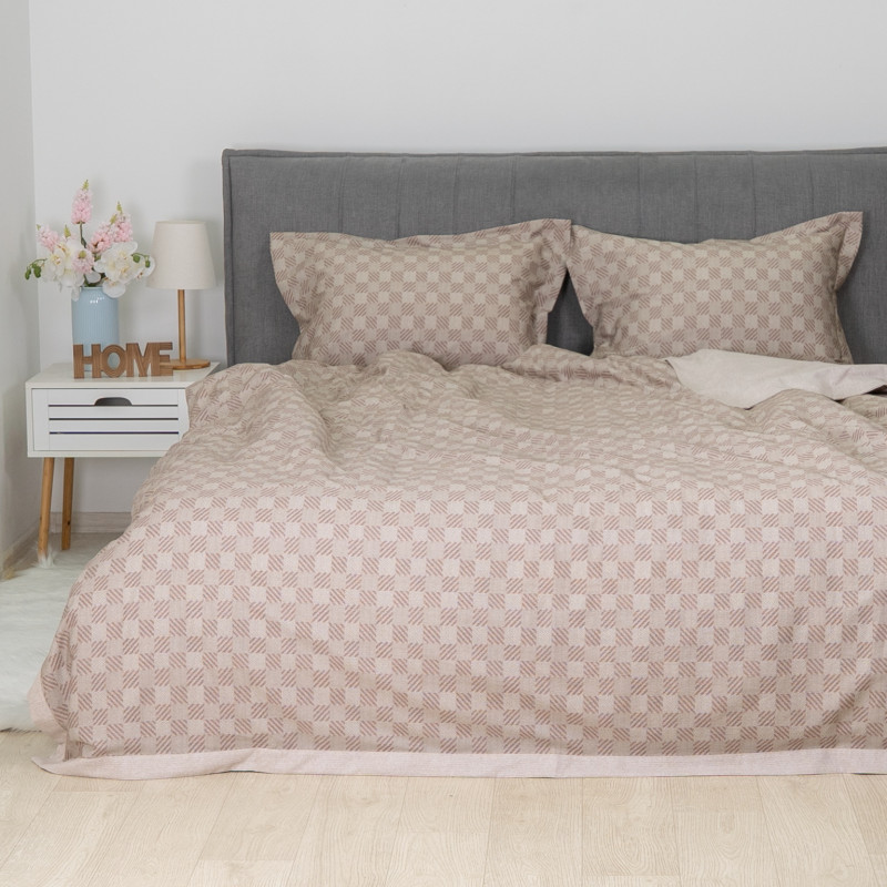 Комплект постільної білизни Viluta Двоспальний Brushed Warm Cotton W-29