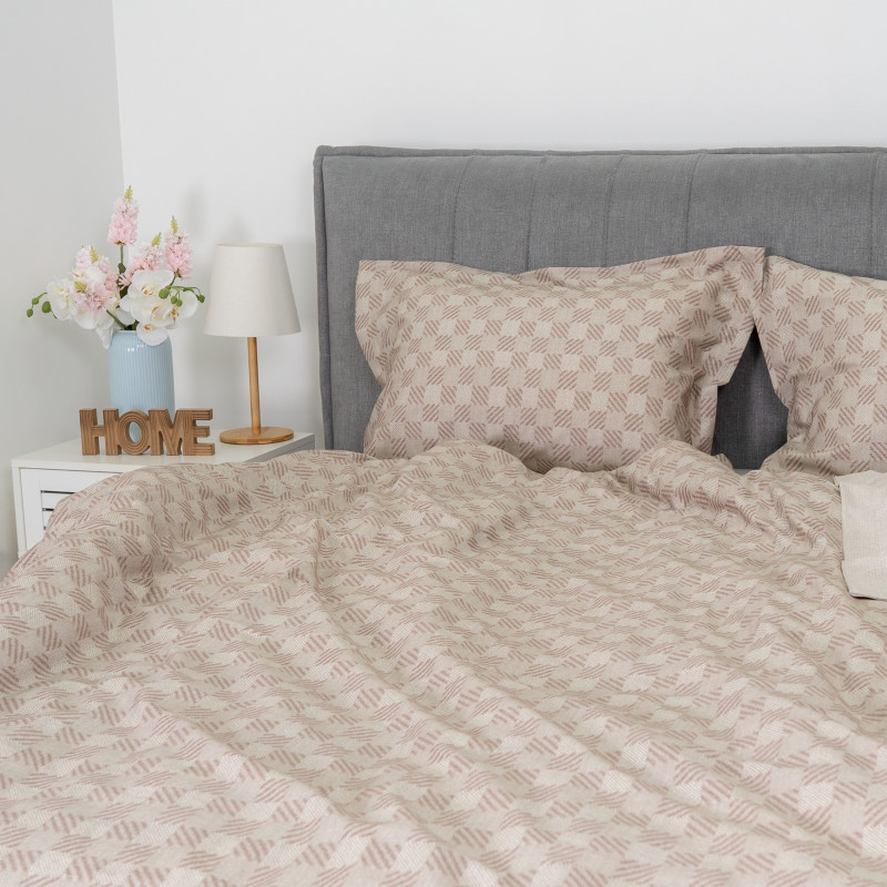 Комплект постільної білизни Viluta Двоспальний Brushed Warm Cotton W-29