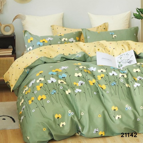 Комплект постільної білизни Viluta Двоспальний Ранфорс 21142