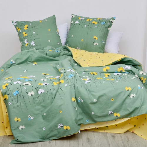 Комплект постільної білизни Viluta Двоспальний Ранфорс 21142