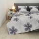 Комплект постільної білизни Viluta Двоспальний Ранфорс 24269 з простирадлом на резинці 160х200