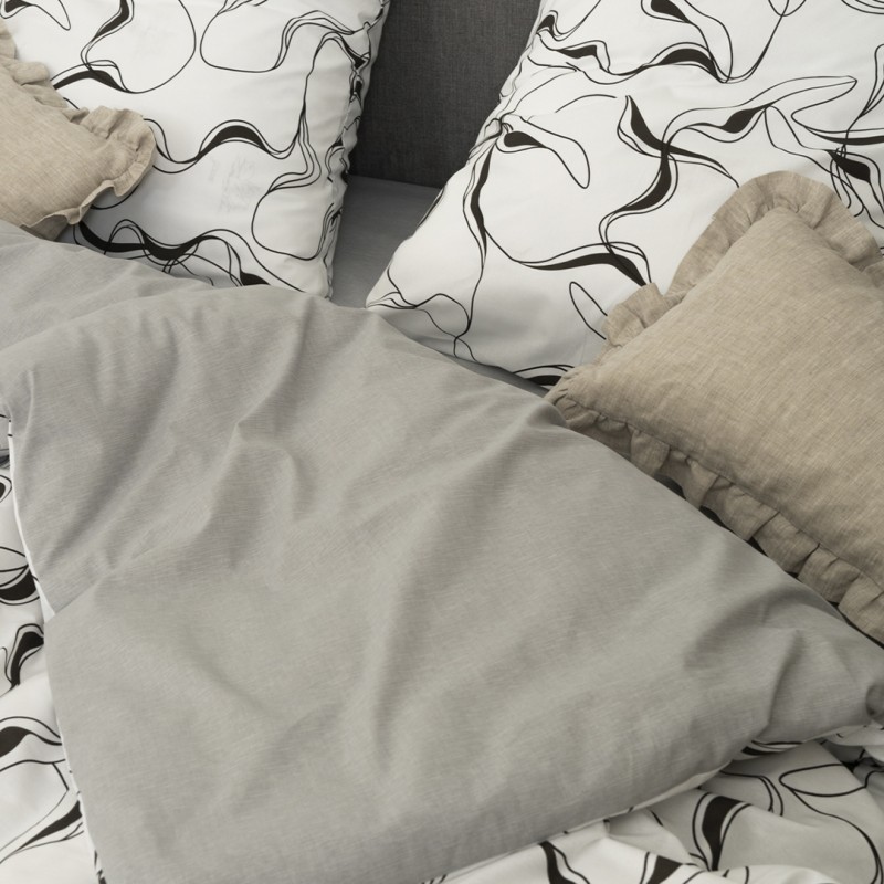 Комплект постільної білизни Viluta Двоспальний Ранфорс 24290