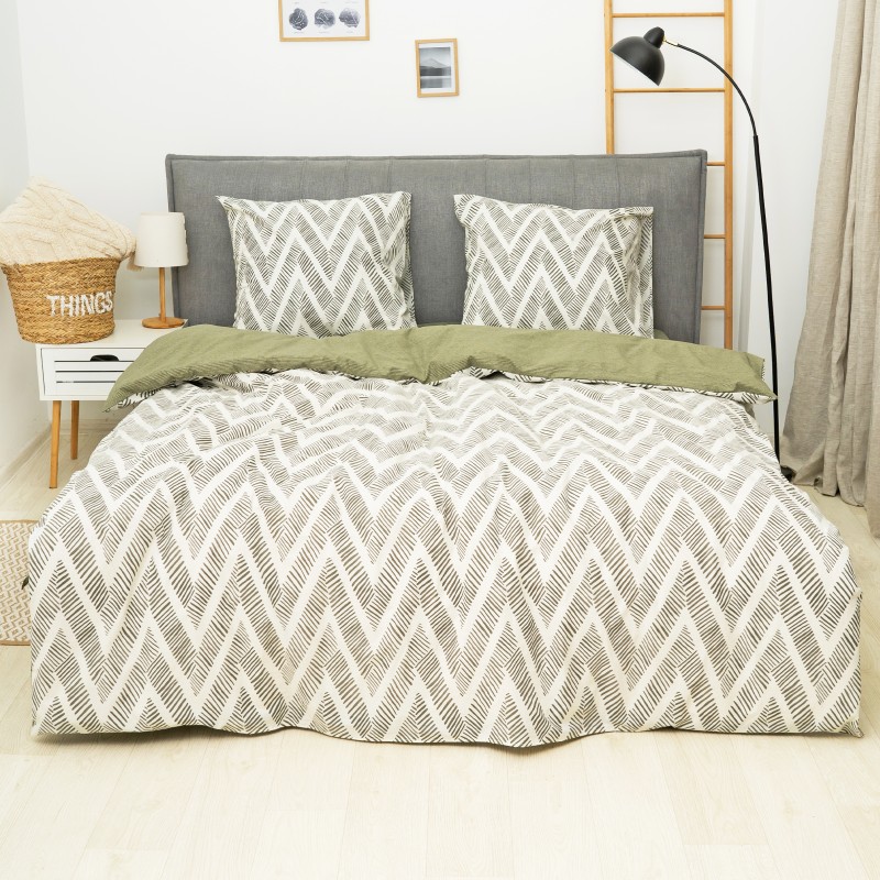 Комплект постільної білизни Viluta Двоспальний Ранфорс 24349