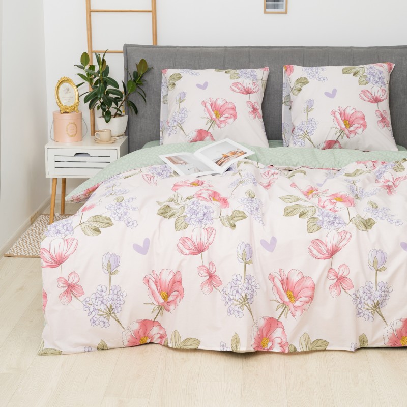 Комплект постільної білизни Viluta Двоспальний Ранфорс 25364