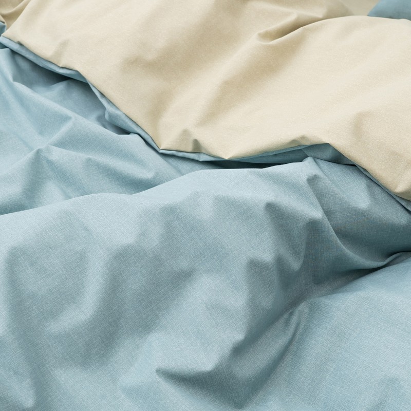 Комплект постільної білизни Viluta Двоспальний Ранфорс 25369 з простирадлом на резинці 160х200