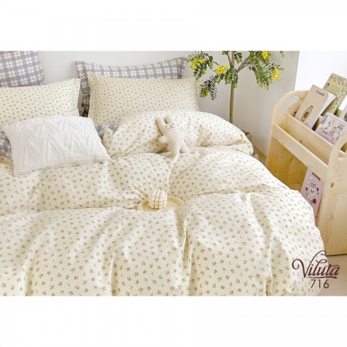 Комплект постільної білизни Viluta Двоспальний Сатин Twill 716